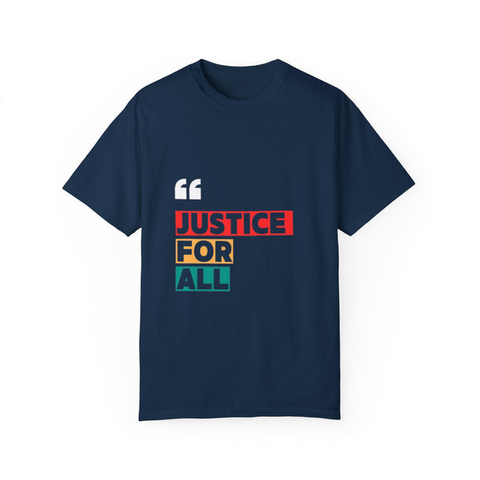 Unisex Garment-Dyed T-shirt - Justice for All