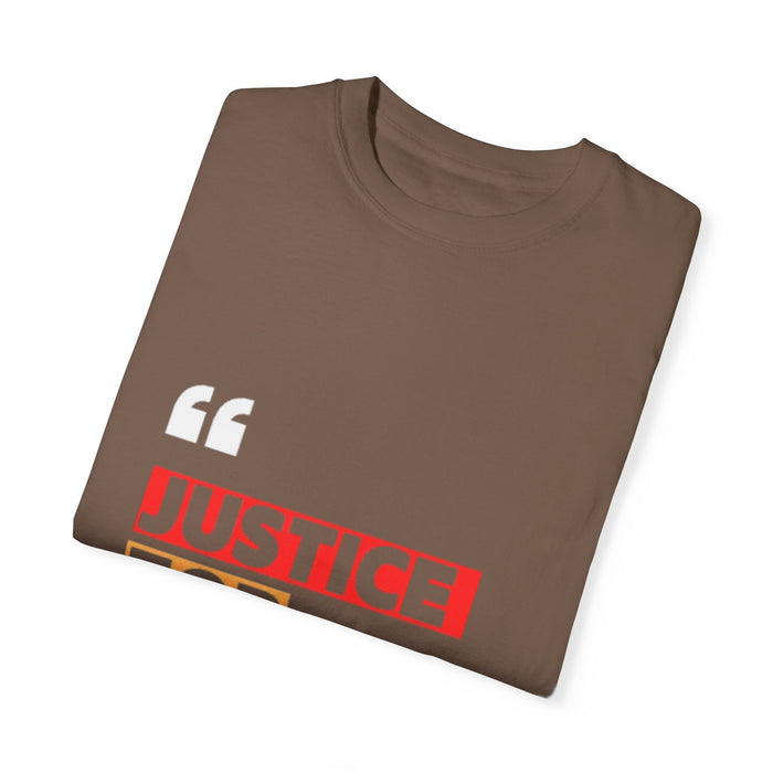 Unisex Garment-Dyed T-shirt - Justice for All