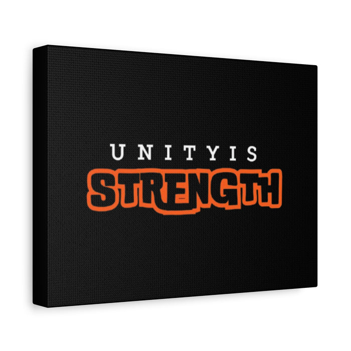 Matte Canvas, Stretched, 12" x 9" - Unity is Strength