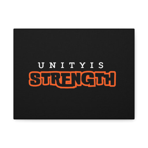 Matte Canvas, Stretched, 12" x 9" - Unity is Strength